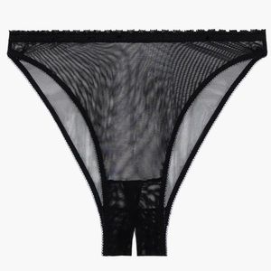 Savage X Fenty Mesh Crotchless High Leg Bikini